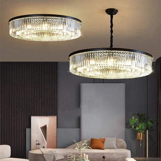 Susie - Modern Industrial Retro Crystal Chandelier Chandeliers