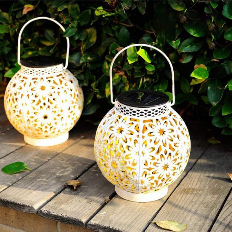 Retro Solar Garden Lantern: Durable Waterproof Lighting For Gazebos Lights