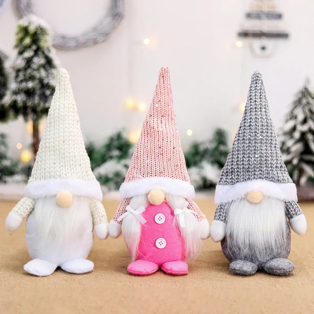 Christmas Faceless Doll Gnome Merry Decorations For Home Cristmas Ornament Xmas Navidad Natal New