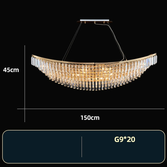 Alexa Ceiling Chandeliers For Dining Room Modern Suspension Crystals Chandelier Hanging Lamps
