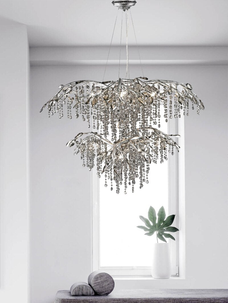 French Crystal Chandelier Designer Style Creative Living Room Dining Luxury Villa Decoration For
