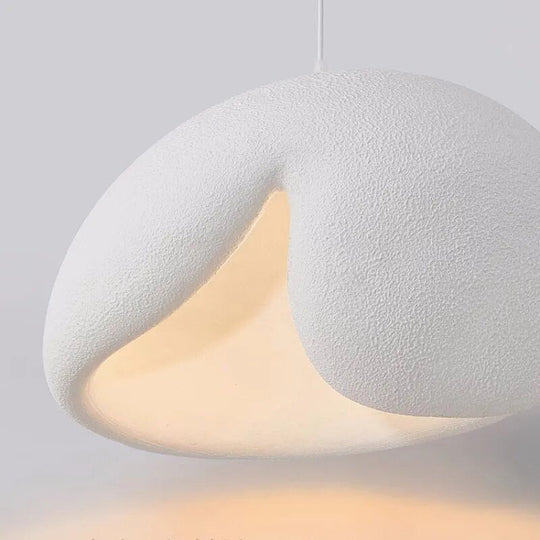 Waba Sabi Nordic Minimalism E27 Led Pendant Lights: Stylish Irregular Shape Dining Room Lamp