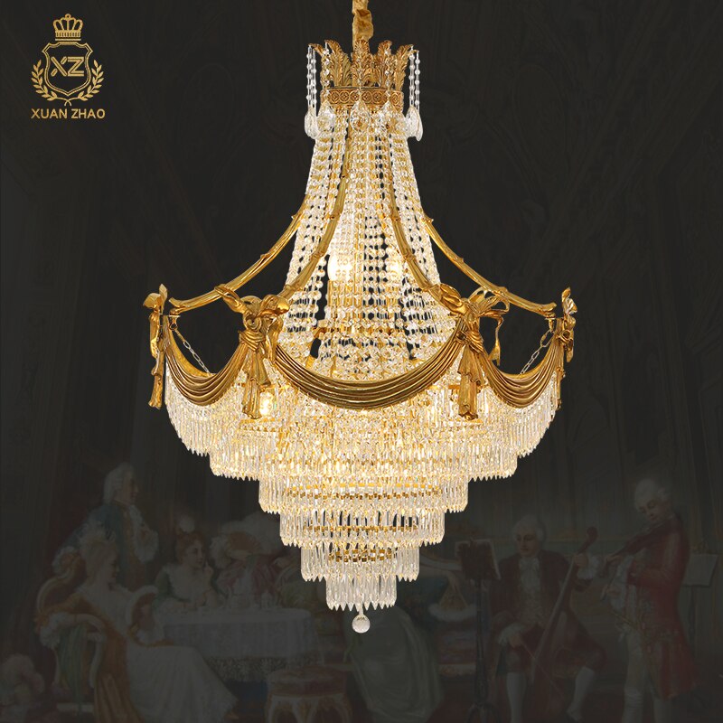 Crown Royale - Creative Personality Shape Crystal Chain Decorative Chandelier Chandelier