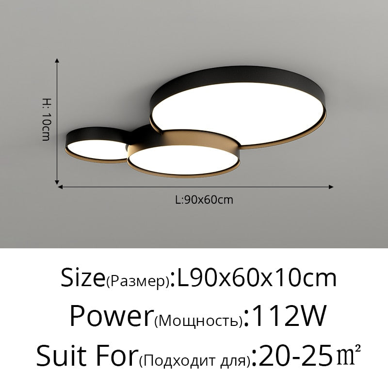 Led Chandelier For Bedroom Kitchen Living Dining Room Indoor Lighting Acrylic Lamp Luminaria Home