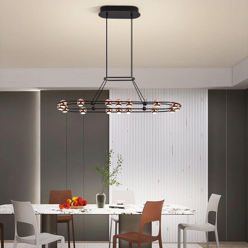 Modern Led Chandelier For Living Dining Room Creative Design Home Decor Indoor Lighting Luxury