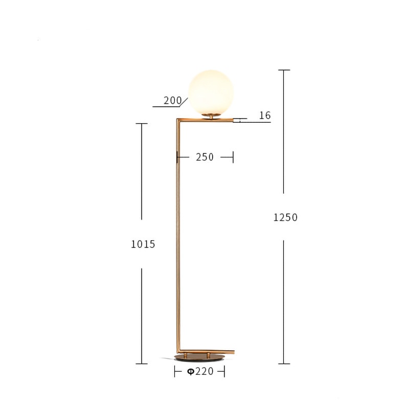 Nordic Designer Luxury Living Room Sofa Floor Lamps Modern Led Lustre Industrial Decor Bedroom