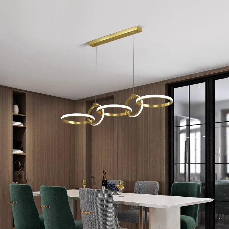 Marceline - Contemporary Led Pendant Chandelier: Stylish Indoor Lighting For Living And Dining