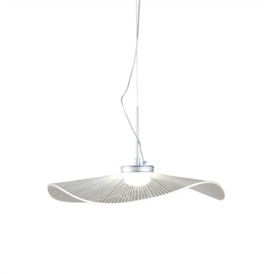 Nordic Creative Individual Hat Pendant Lights Designer Fashion Lotus Leaf Decorative Hanging Lamp