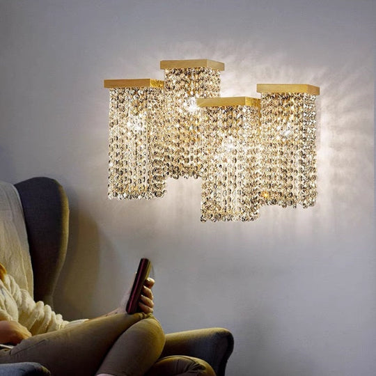 Vienna - New Modern Three - Dimensional Crystal Chandelier Bar Lighting Island Luster Hotel