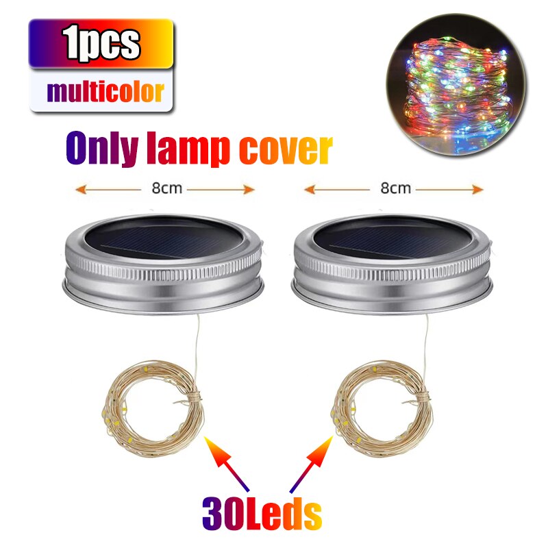 Solar Glass Crack Lights: Distinctive Fairy Lighting For Gazebos And Patios Cover Multicolour 2