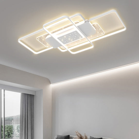 Modern Minimalist Whole House Combination Chandeliers Living Room Bedroom Ceiling Lamp Creative Led