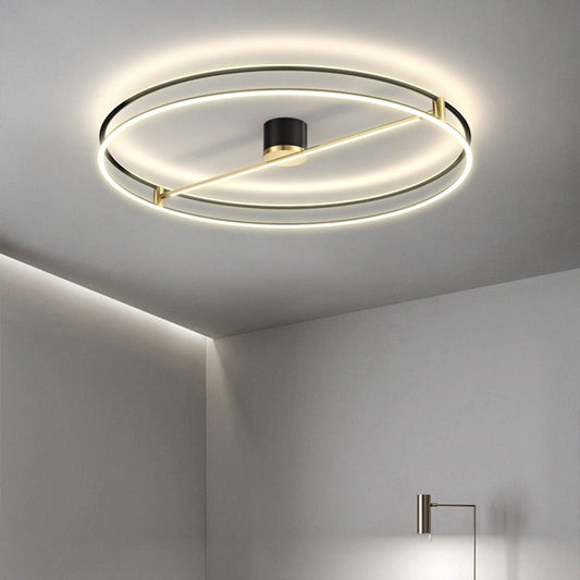 Recessed Led Ceiling Lights Simple Modern Bedroom Lamp Nordic Light Luxury Living Room Creative