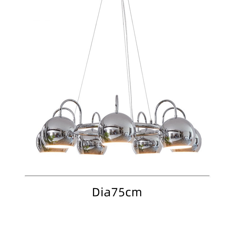 Nordic Led Pendant Light For Dining Room Minimalist Iron Retro Ceiling Lights Bedroom Living