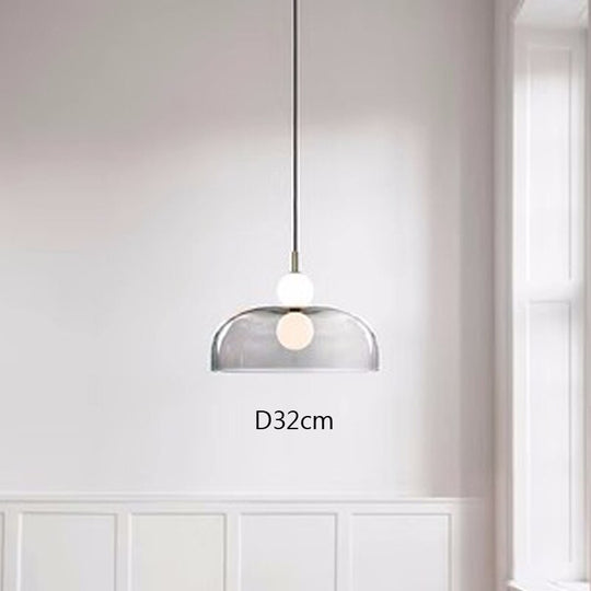 Duplex Stairwells Glass Pendant Light Post - Modern Lamp Bedside Living Room Bedroom Corridor