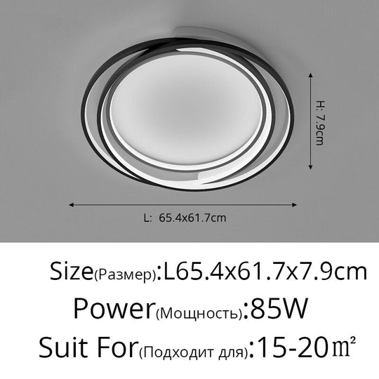 Nordic Creative Personality Lamp Wrought Iron Ceiling Lights Modern Minimalist Atmosphere Living