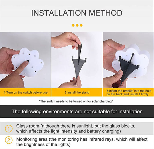 1/4Pcs Waterproof Led Solar Bear Paw Ground Light Outdoor Street Garden Wall Lamp Path Decoration