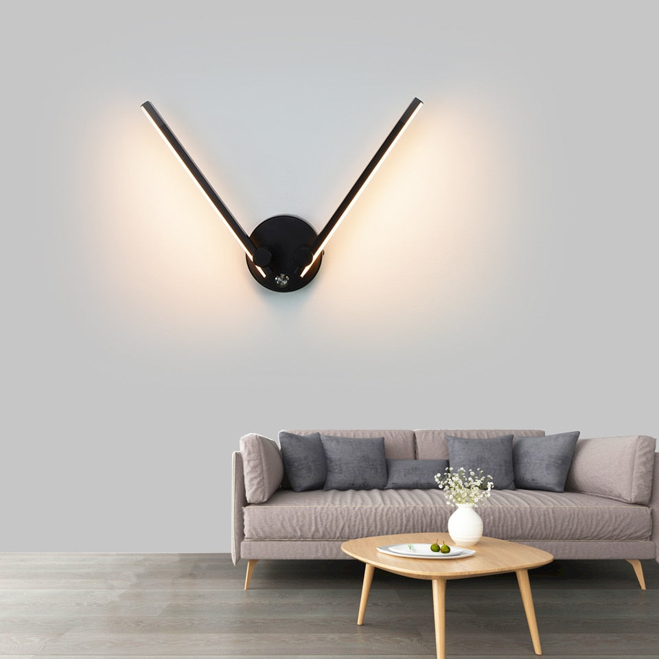 Nordic Minimalist Creative Indoor Wall Lamp With 300° Arm Wall Lamp
