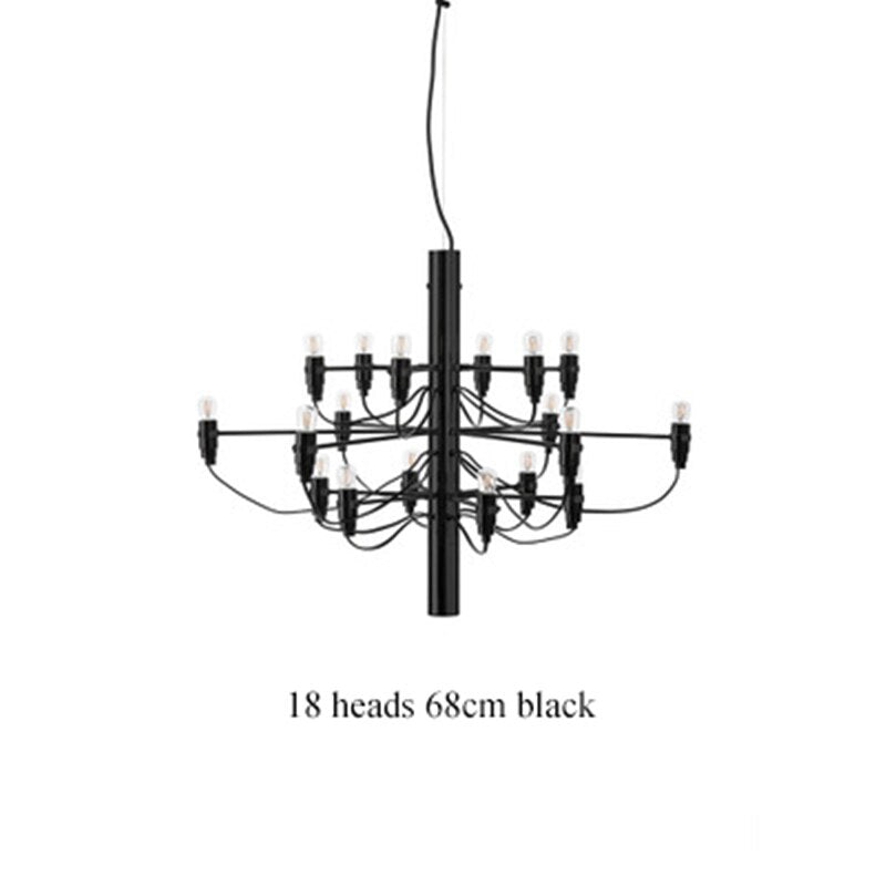 Modern Led Ceiling Chandelier Replica Pendant Lights Luxury Flo Suspension Lamp Living Room Hotel