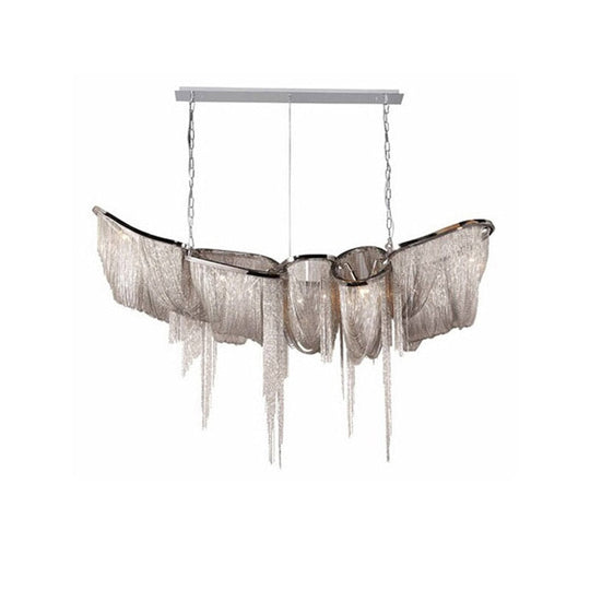 Modern Novelty Tassel Led Chandelier Lighting Living Dining Room Decor Chandeliers Lamp Loft Villa