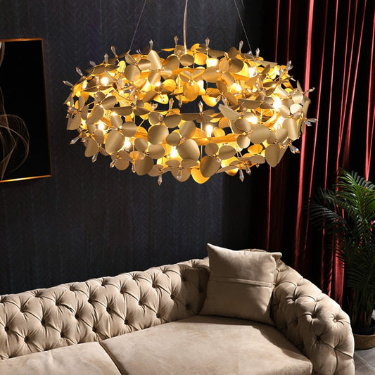 Modern Lustre Pendant Lamp Led Chandelier For Living Dining Room Kitchen Lighting Fixtures Home Art