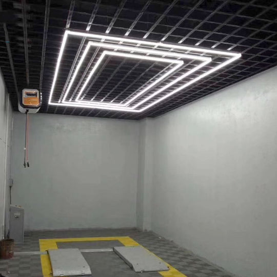 Auto Detailing & Salon Lighting: Versatile Design For Maintenance Bays Garages Hair Salons