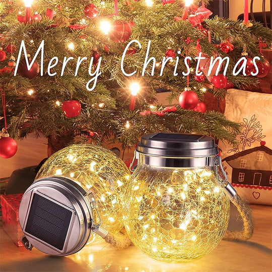 Solar Glass Crack Lights: Distinctive Fairy Lighting For Gazebos And Patios Lights