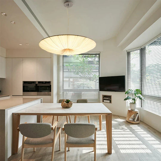 Isabella Nordic Umbrella Pendant Lights - Modern Ocean Cloth Chandeliers For Diverse Interior