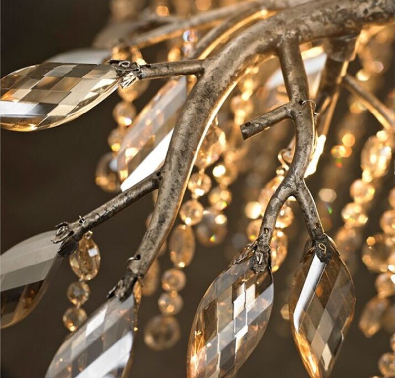 French Crystal Chandelier Designer Style Creative Living Room Dining Luxury Villa Decoration For