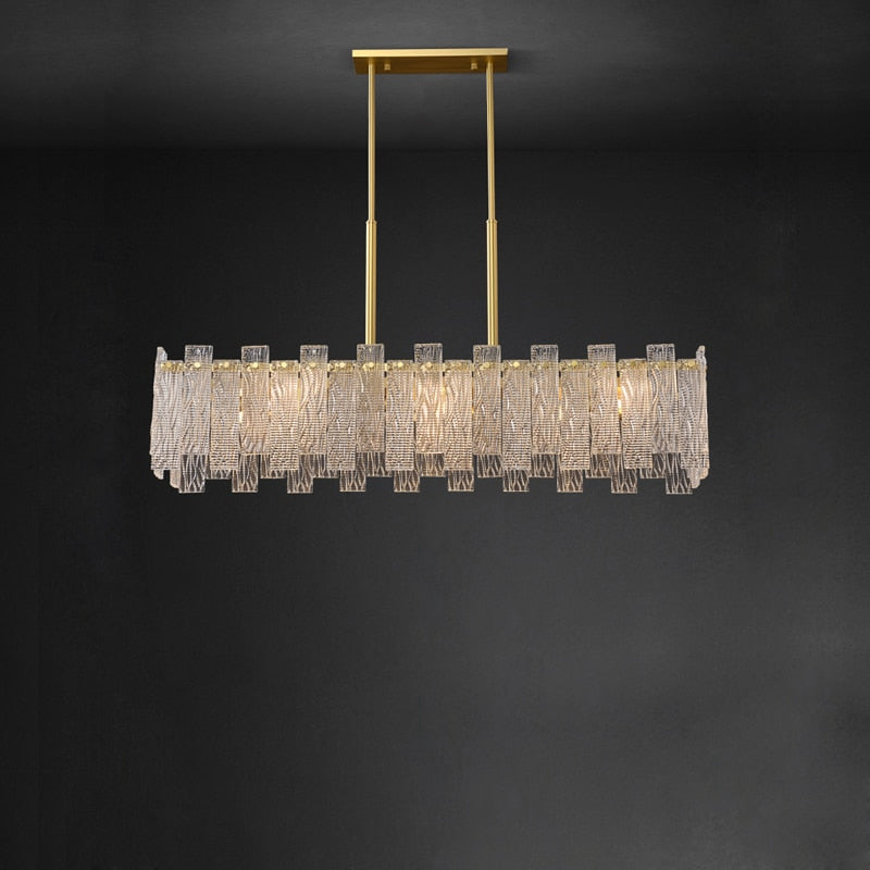 1 - 3 Layer G9 Led Retro Golden Copper Chandelier Lighting Fixtures Hanging Lapmps Lustre
