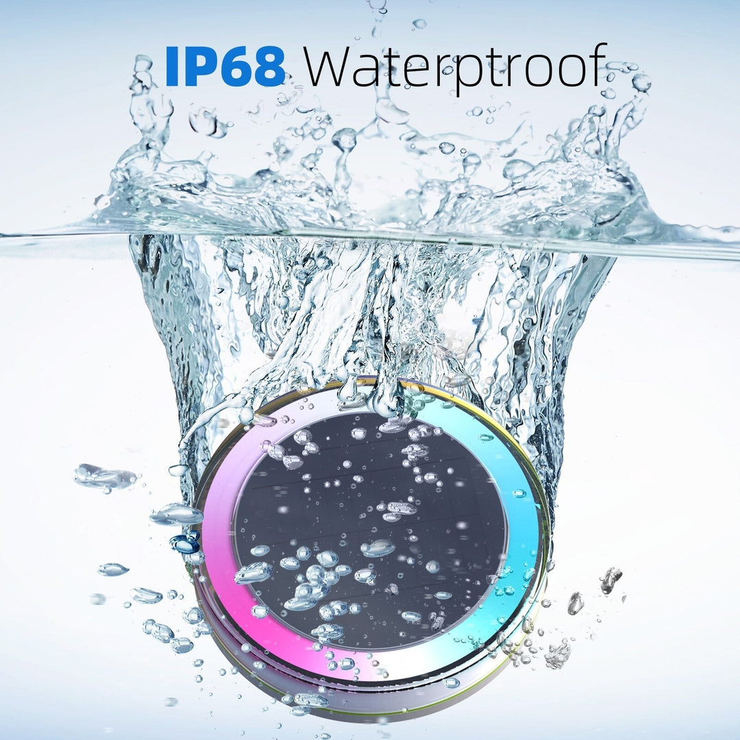 Rgbw Color App Remote Solar Floating Light Led Swimming Pool Outdoor Lights Waterproof Ip68 Changing