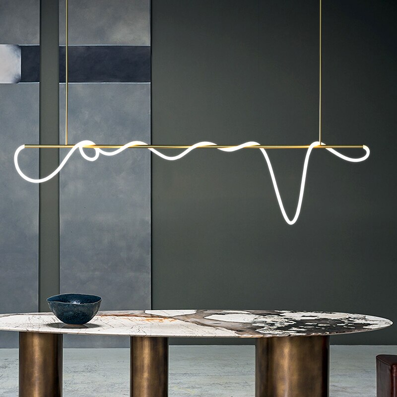 Modern Art Deco Shape Changeable Led Chandelier Lighting Lustre Suspension Luminaire Lampen Hanging