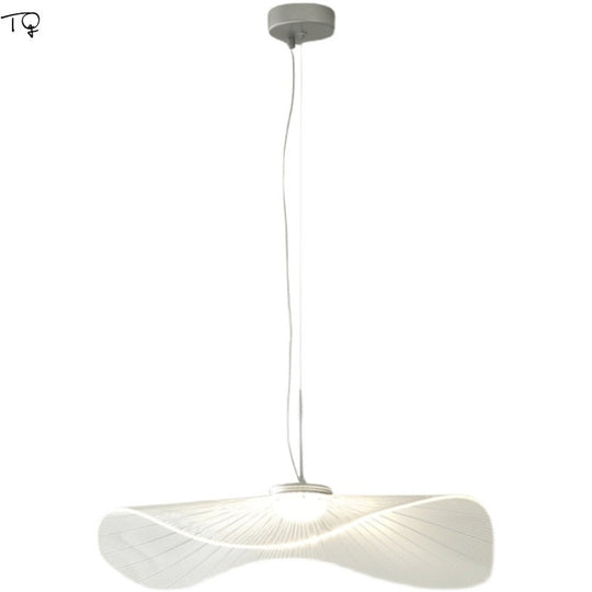 Nordic Creative Individual Hat Pendant Lights Designer Fashion Lotus Leaf Decorative Hanging Lamp