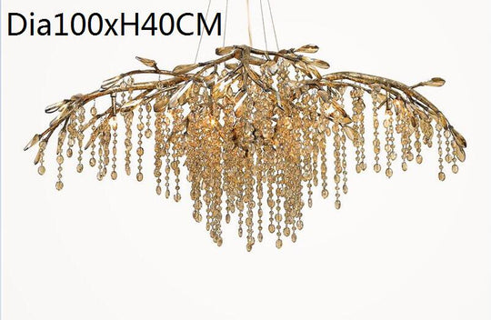 French Crystal Chandelier Designer Style Creative Living Room Dining Luxury Villa Decoration For