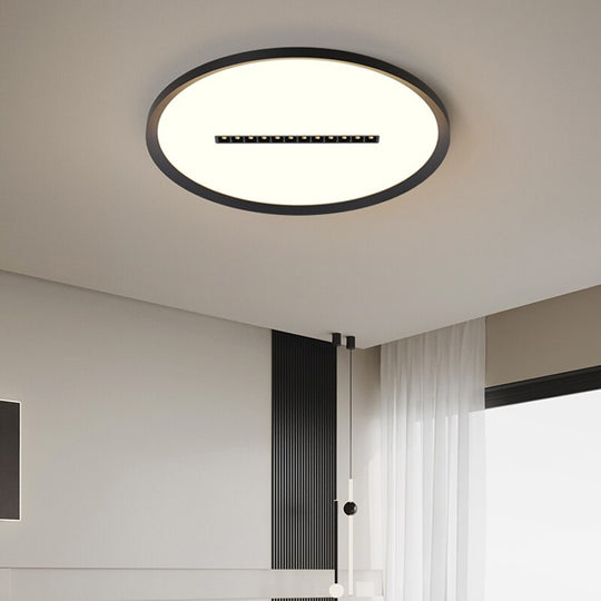 Rectangular Living Room Lamp Led Round Ceiling Lights Daquan Simple Modern Balcony Corridor Study