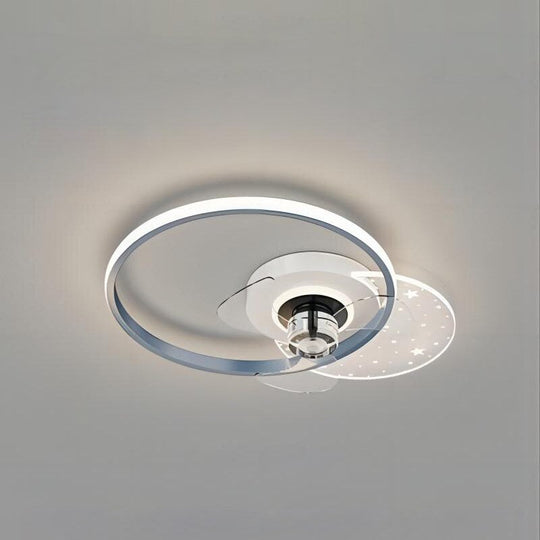 Nordic Modern Ceiling Fan Lamp With 110 - 24V Stepless Dimming - Ideal For Bedrooms Dimming 6 Fans
