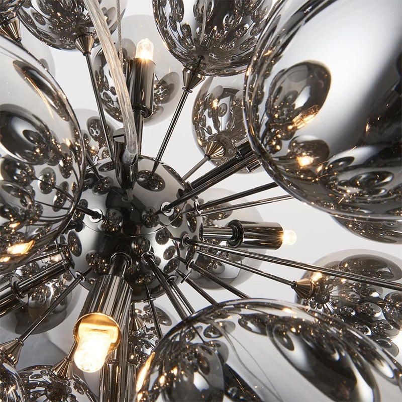 Nordic Post - Modern Grape Shaped Glass Chandelier Luxury Home Decoration Lighting Living Room