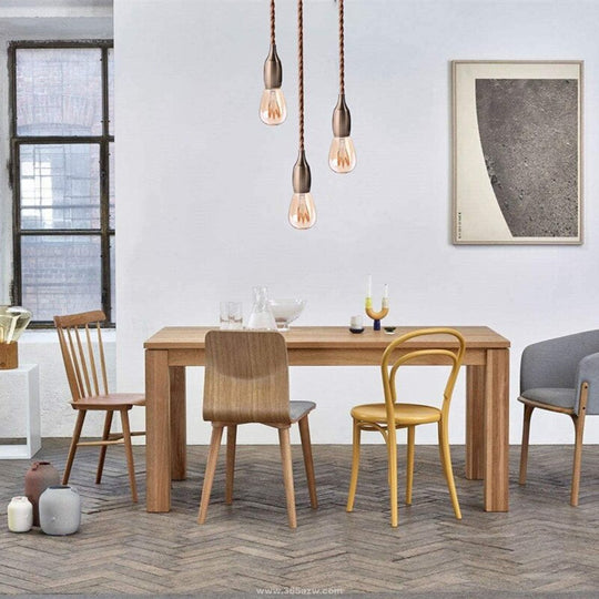 Retro Hemp Rope Industrial Chandelier Base Electroplating Bottle Pendant E27Lamp Holder Kitchen
