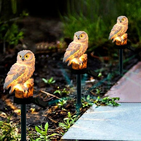 1Pc Led Solar Parrot Lawn Light Garden Lights Outdoor Kerst Decoratie Christmas Wedding Decorations