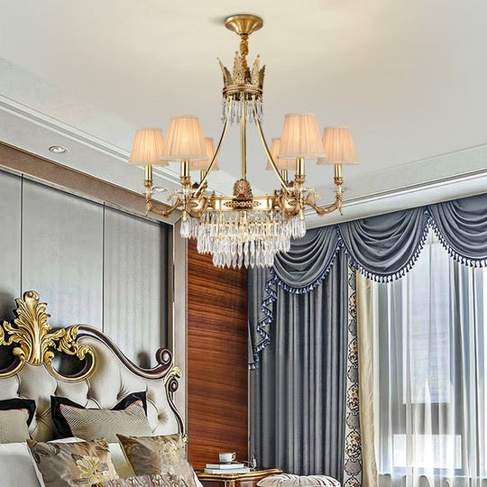 Palais - French Palace Decorative Lighting Living Room Pendant Crystal Lamp Chandelier