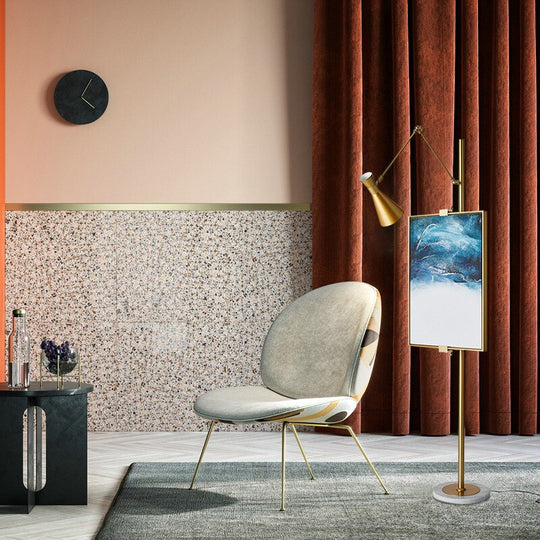 Floor Lamps Modern Metal Lustres Marble Led Gold Lighting Fixtures Room Decor Lights Home Appliance