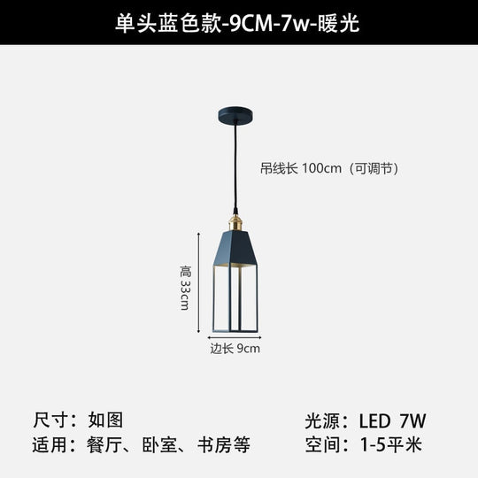 Nordic Modern Macaroon Colorful Led Pendant Light Individual Creative Hanging Lamp Restaurant