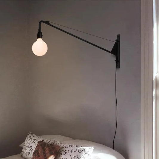 Modern Long Arm Wall Light Home Indoor Decor Lamp For Office/Study Room Nordic Designer Lights