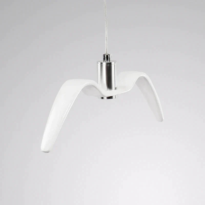 Resin Night Birds Silhouette Sky Freedom Seagull Pendant Light