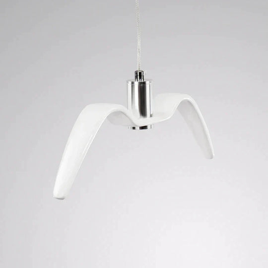 Resin Night Birds Silhouette Sky Freedom Seagull Pendant Light