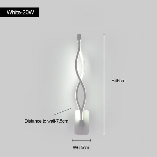 Modern Rectangular Led Chandeliers For Living Room Home Decor White - 6.5Cm / China Cool White - No