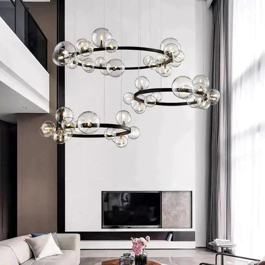 Aisha - Led Glass Chandelier Chandelier
