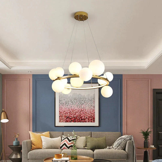 Aisha - Led Glass Chandelier Chandelier