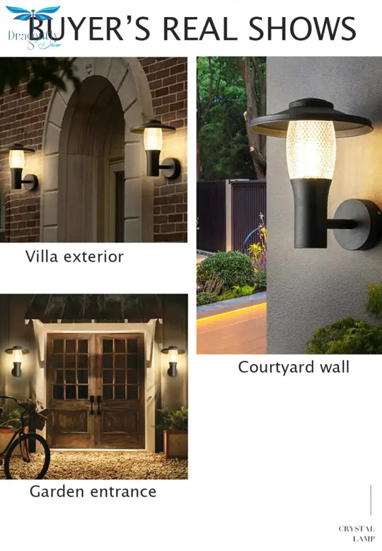 Aluminum Modern Led Waterproof Ip67 Wall Lighting 12W Indoor Outdoor Lamp For Garden Street