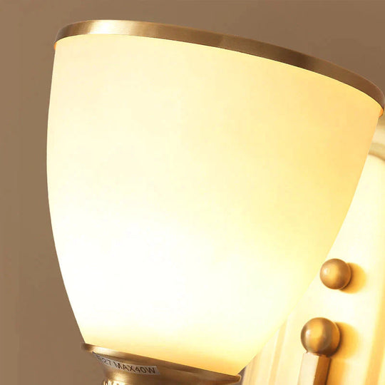 American Bedroom Bedside Copper Wall Lamp Lamps
