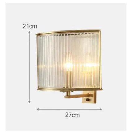 American Modern Study Bedroom Restaurant All - Copper Wall Lamp All Copper Wall Lamp Copper Lamps